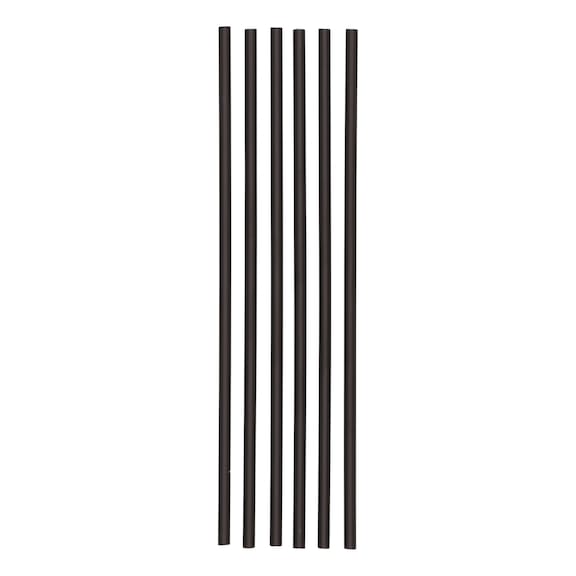 PS (polystyrene) repair stick set, 6 pieces, black - Bodywork component (motor vehicle, other)