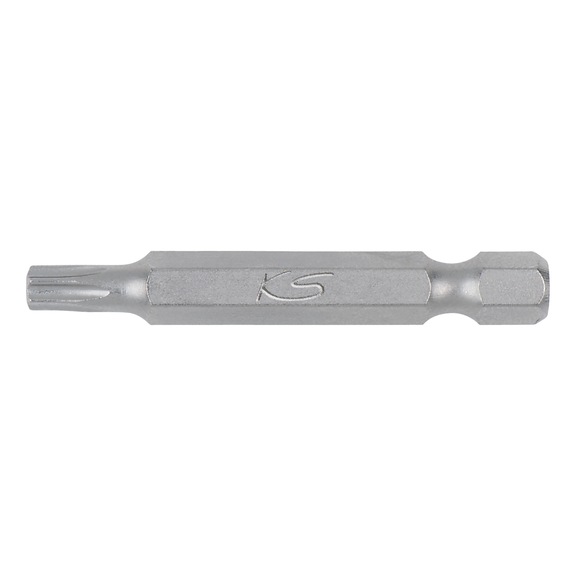 1/4 inch TX PLUS bit, bore, 50 mm, IPR15 - 1/4 inch Torx PLUS bit