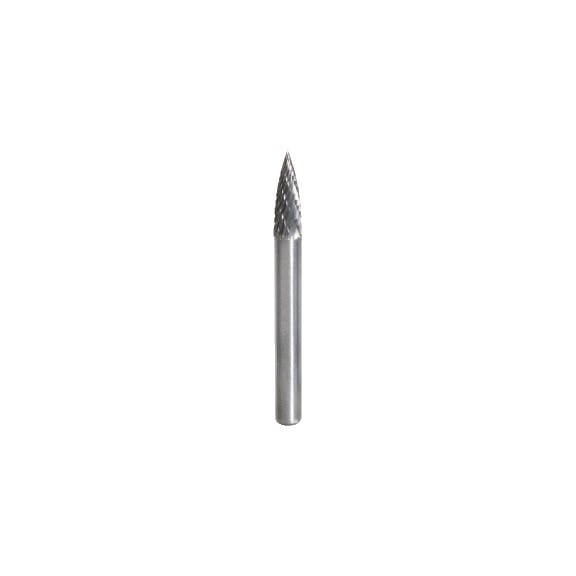 KS TOOLS HM pointed arch milling cutter, shape G, 6 mm - HM pointed arch burr