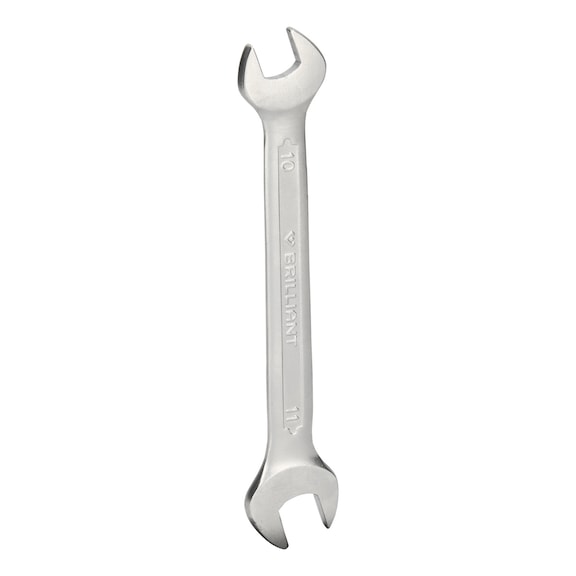 Combination wrench, 10 x 11 mm - Double open-end spanner