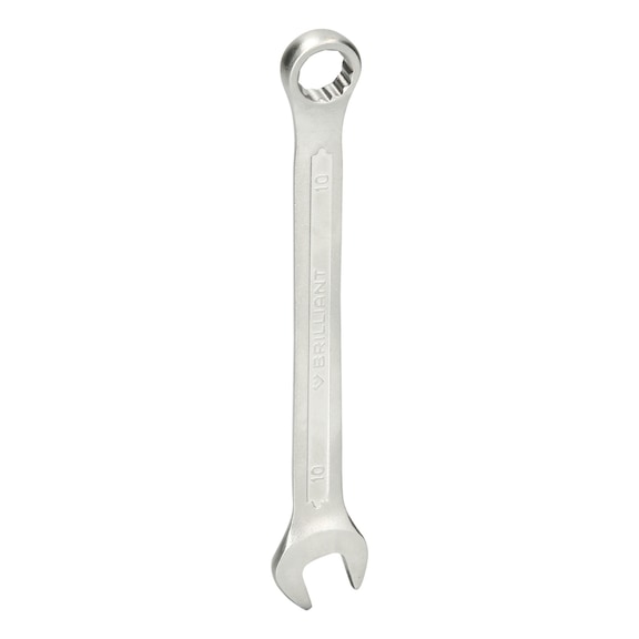 Combination spanner, 10 mm - Ring spanner
