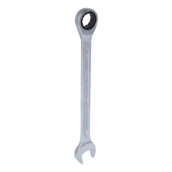 Ratchet ring spanner, 14 mm - Ratchet ring spanner