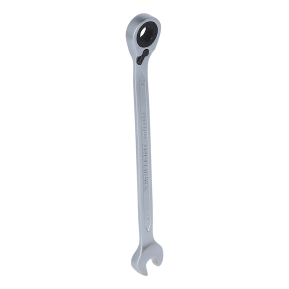 Ratchet ring spanner, reversible, 7 mm - Reversible ratchet ring spanner