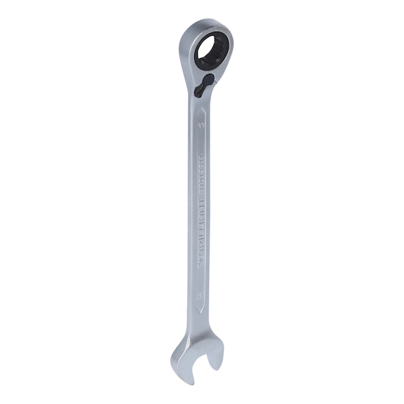 Ratchet ring spanner, reversible, 11 mm - Reversible ratchet ring spanner