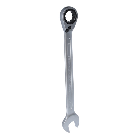 Ratchet ring spanner, reversible, 32 mm - Reversible ratchet ring spanner