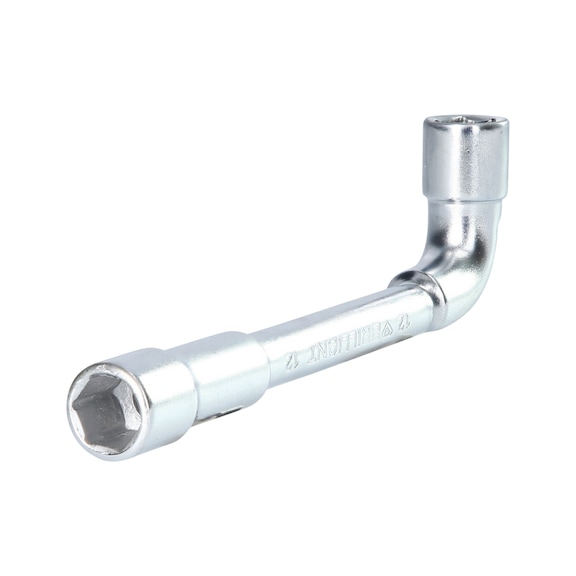 Double socket wrench, offset, 12 mm - Double socket wrench