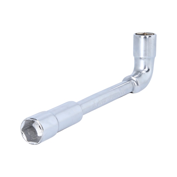 Double socket wrench, offset, 16 mm - Double socket wrench