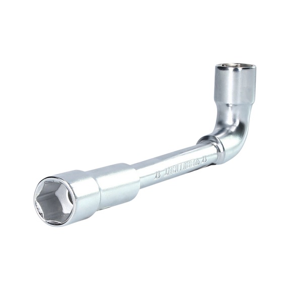 KS TOOLS Double socket wrench, offset, 17 mm - Double socket wrench