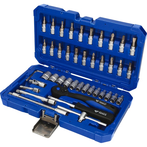 1/4 inch socket wrench set, 46 pieces BT020046 - Other socket wrenches