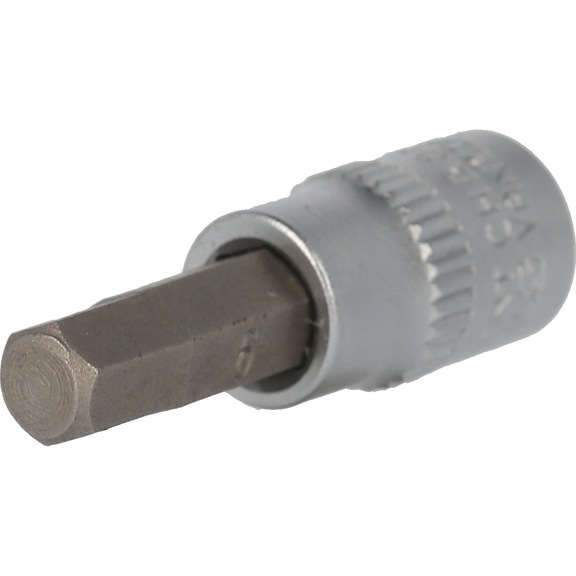 1/4 inch hexagon socket bit socket, 6 mm - 1/4 inch hexagon socket bit socket