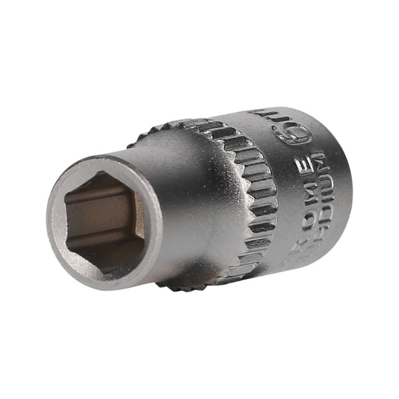 1/4 inch hex socket, 6 mm - 1/4 inch hex socket