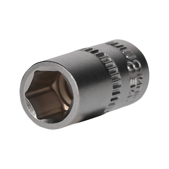 1/4 inch hex socket, 8 mm - 1/4 inch hex socket