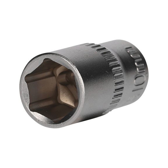 KS TOOLS 1/4 inch hex socket, 10 mm - 1/4 inch hex socket