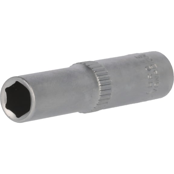 1/4 inch hex socket, long version, 7 mm - 1/4 inch hex socket