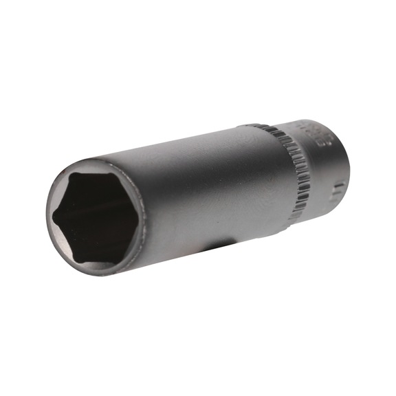 1/4 inch hex socket, long version, 10 mm - 1/4 inch hex socket