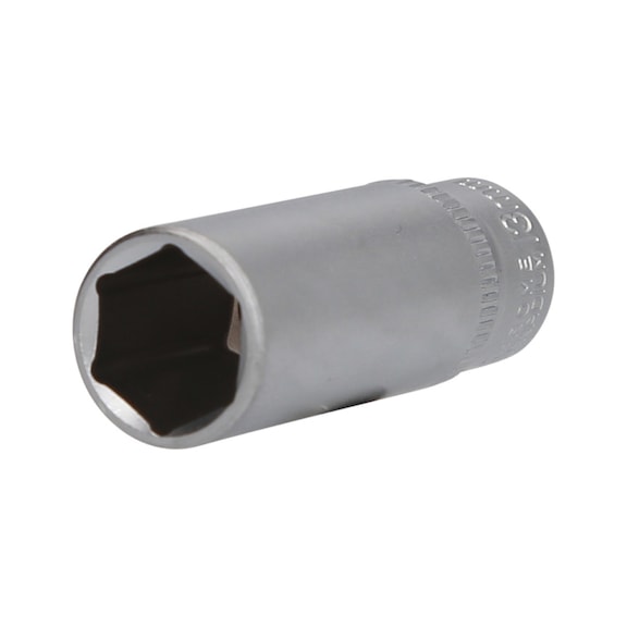 1/4 inch hex socket, long version, 13 mm - 1/4 inch hex socket