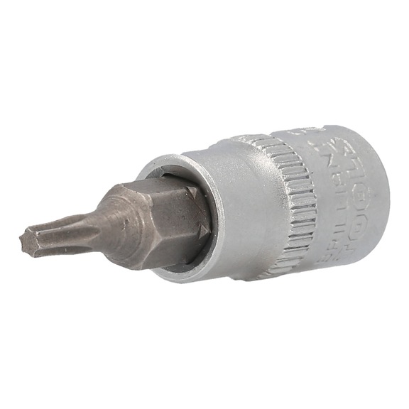 1/4 inch TX socket bit, T10 - 1/4 inch TX bits
