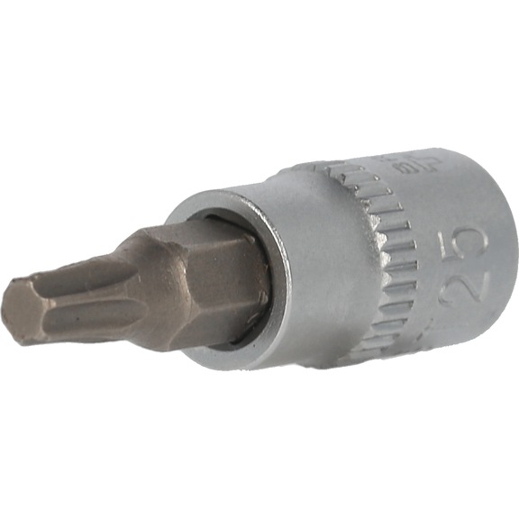 1/4 inch TX socket bit, T25 - 1/4 inch TX bits