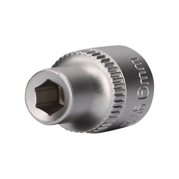 3/8 inch hex socket, 6 mm - 3/8 inch hex socket