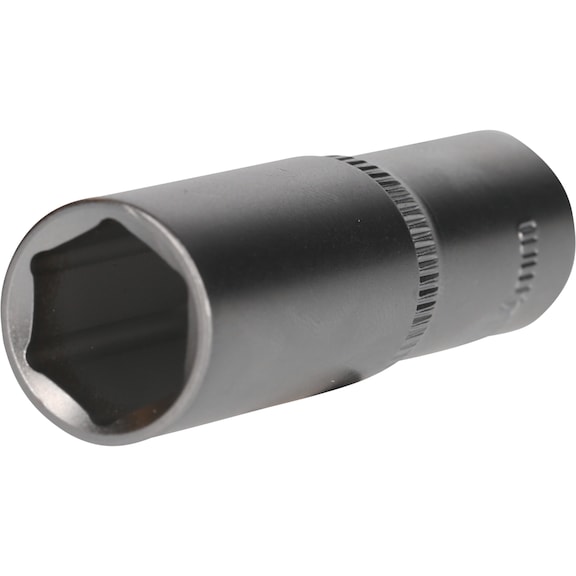 3/8 inch hex socket, long version, 14 mm - 3/8 inch hex socket