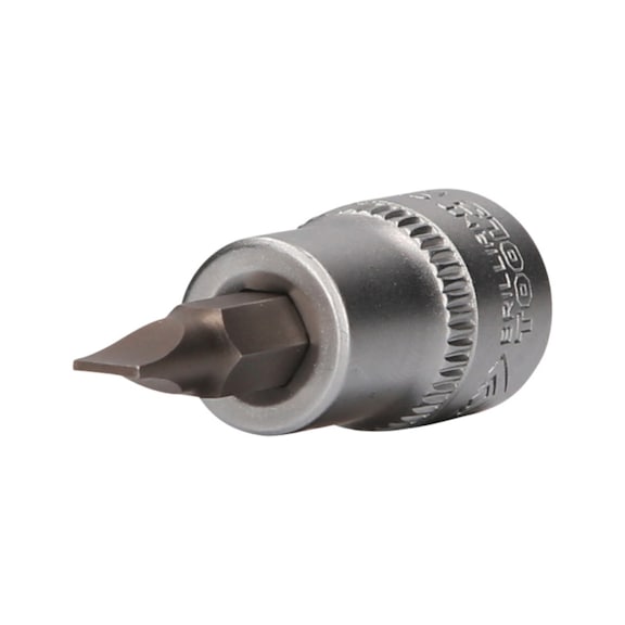 3/8 inch slotted socket, 0.8 x 5.5 mm - Slotted bits