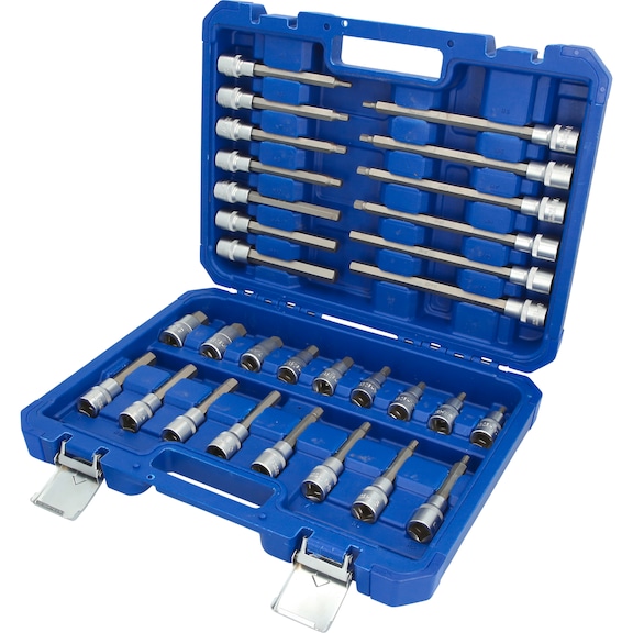 1/2 inch socket set, 30 pieces, hexagon socket profile - Other socket wrenches