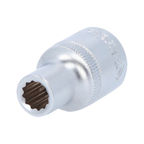 KS TOOLS 1/2 inch twelve-point socket, 8 mm - 1/2 inch 12-point socket