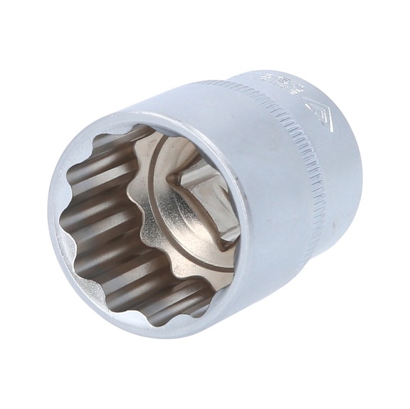 1/2 inch twelve-point socket, 27 mm - 1/2 inch 12-point socket