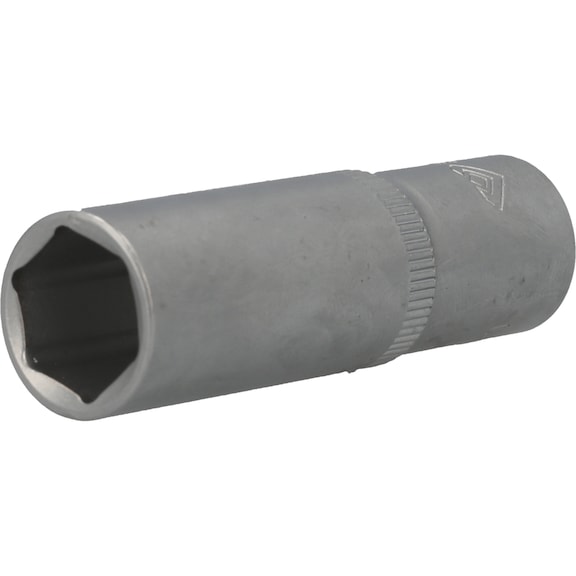 1/2 inch hex socket, long version, 17 mm - 1/2 inch hex socket