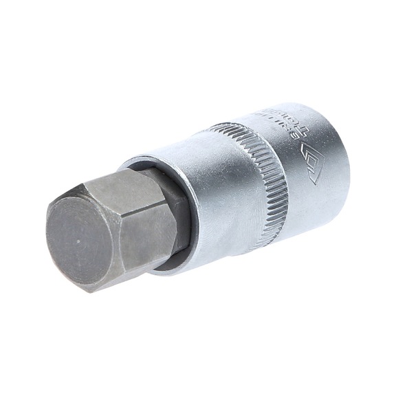 1/2 inch hexagon socket bit socket, 55 mm long, 16 mm - Additional socket wrench insert (hexagonal)