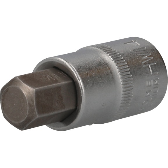 KS TOOLS 1/2 inch hexagon socket bit socket, 55 mm long, 14 mm - 1/2 inch hexagon socket bit socket