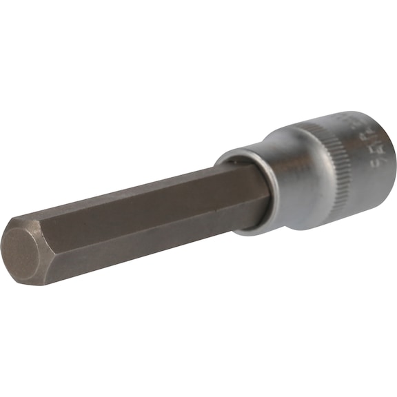 1/2 inch hexagon socket bit socket, 100 mm long, 12 mm - 1/2 inch hexagon socket bit socket
