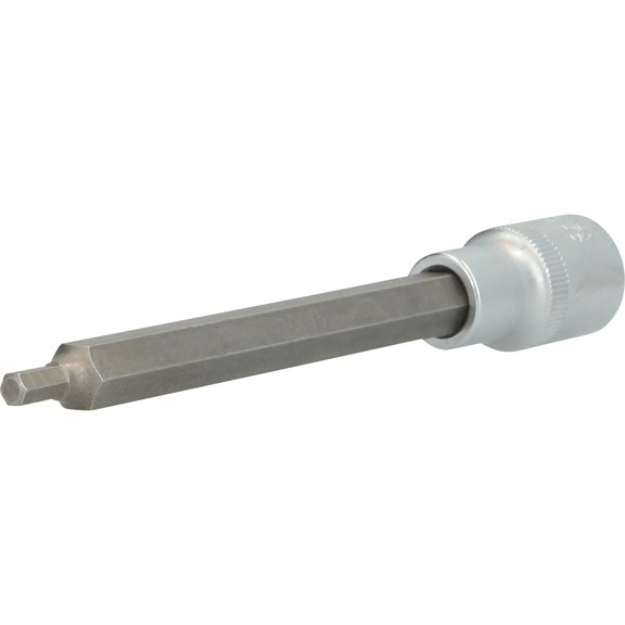 1/2 inch hexagon socket bit socket, 140 mm long, 5 mm - 1/2 inch hexagon socket bit socket