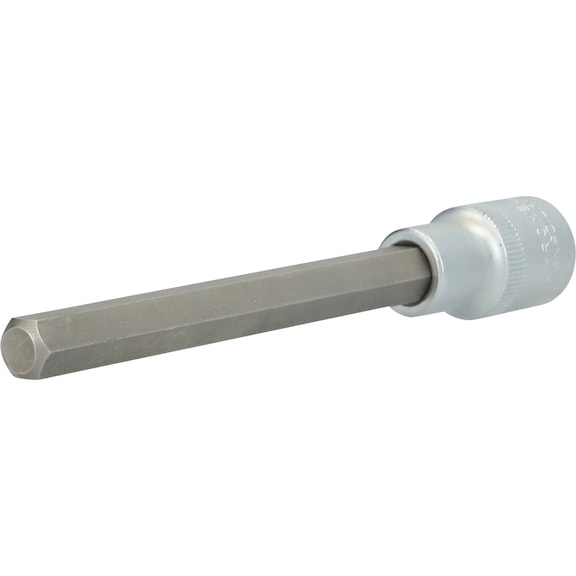 1/2 inch hexagon socket bit socket, 140 mm long, 10 mm - 1/2 inch hexagon socket bit socket