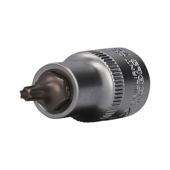 1/2 inch TX socket bit, 55 mm long, T25 - 1/2 inch TX bits