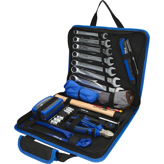Universal tool set in nylon bag, 58 pieces - Other socket wrenches