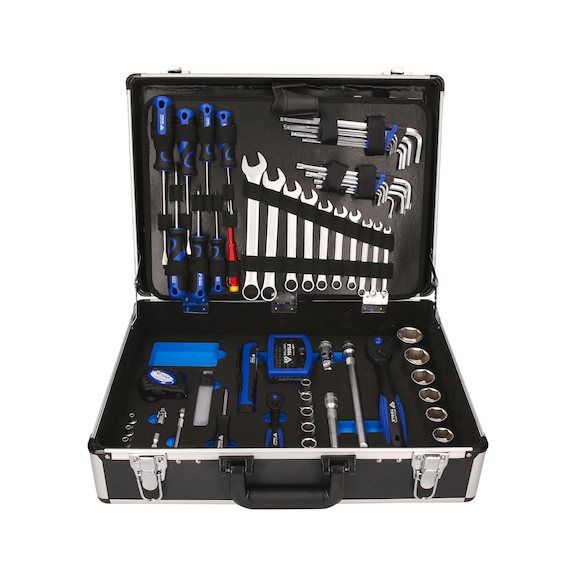 1/4 inch, 1/2 inch universal tool set, 143 pieces - Multifunctional tool