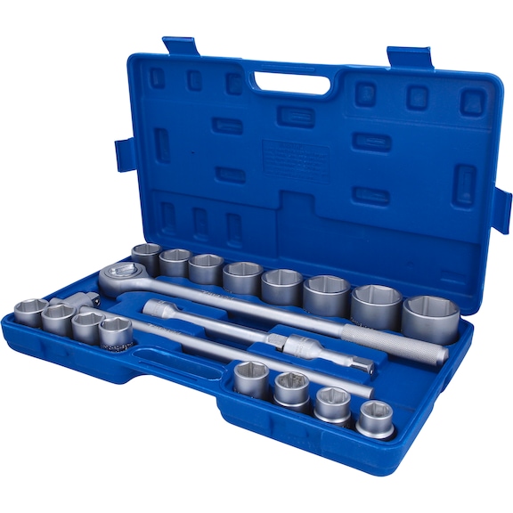 3/4 inch socket wrench set, 20-piece - Socket wrench (set)