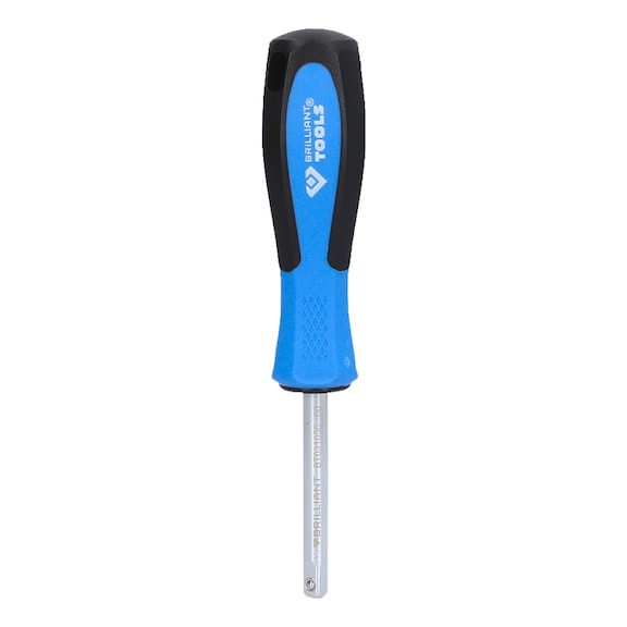 1/4 inch square screwdriver, 60 mm - 1/4 inch square screwdriver
