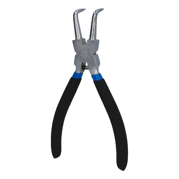 Circlip pliers for internal circlips, angled, 175 mm - Other pliers