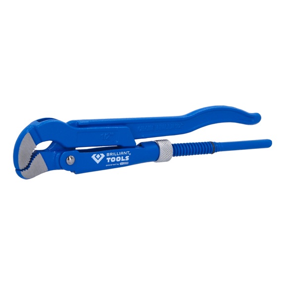 1/2 inch corner pipe wrench, 45 degree angle - Angle pipe wrench