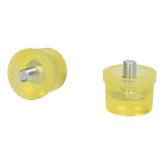 Pair of replacement heads D: 32 mm - Replacement head for soft-face hammer