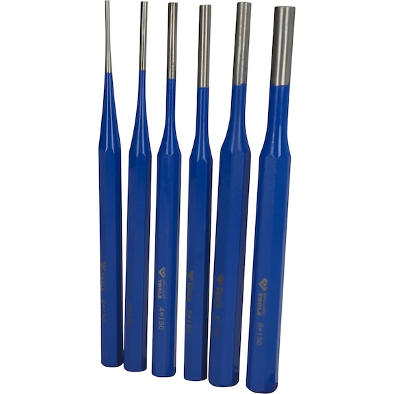 Cotter pin driver set, 6-piece BT085006 - Cotter pin set