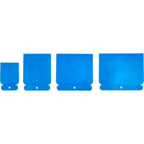 Japanese spatula set, plastic, 4-piece - Spatula set