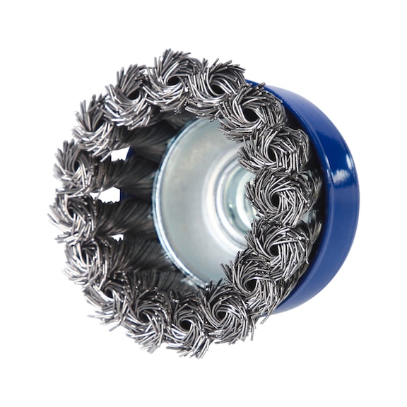 Cup brush, D: 65 mm with M14 x 2.0 mm mount - Brushes