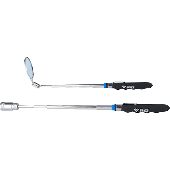Telescopic mirror and magnetic lifter set, 2 pieces - Hand tool (miscellaneous)