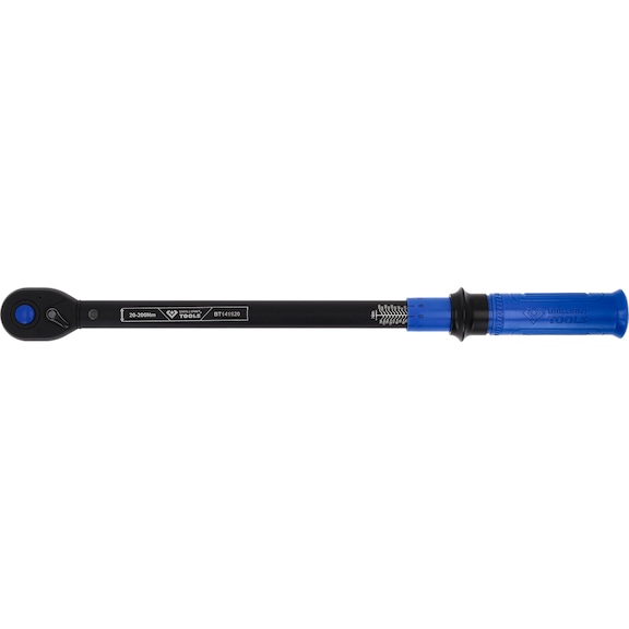 1/2 inch reversible ratchet torque wrench, 20-200 Nm - Industrial torque wrench