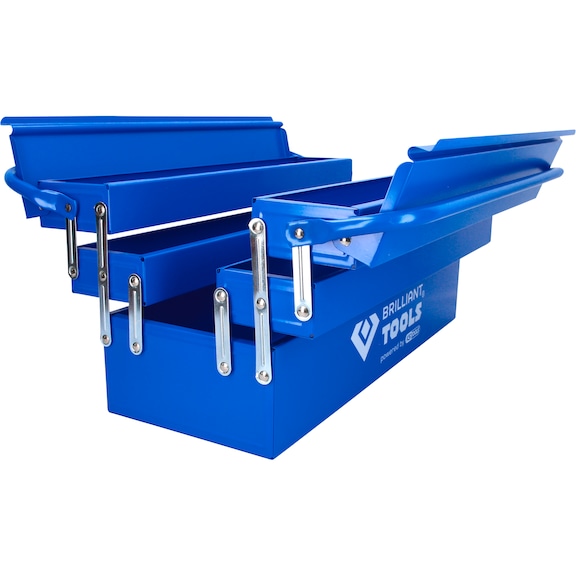 Metal tool box, foldable - Hand tool (miscellaneous)