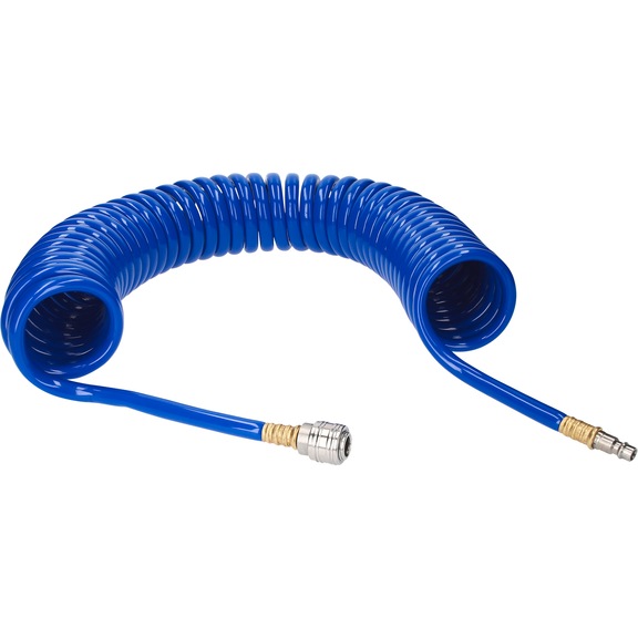 KS TOOLS Compressed air spiral hose D: 10 mm, 10 m - Compressed air hoses