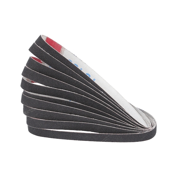 Sanding belts for pneumatic belt sanders, grit size 120 BT160708 - Grinding belts for pneumatic belt grinders